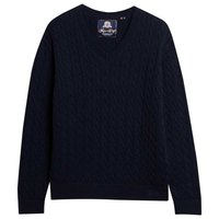 superdry-sweater-col-v-oversized-v-cable