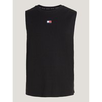 Tommy hilfiger Heritage Badge Ribbed Lounge Ärmelloses T-Shirt