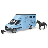 Bruder Mercedes Benz Sprinter Inclusief Voor Paardentransport 1 Paard 43x17x22 Cm