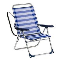 Alco Aluminum Beach Chair Positions With Strap