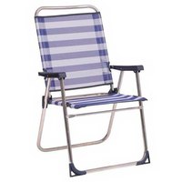Alco Fixed Aluminum Beach Chair 57x89x60 cm