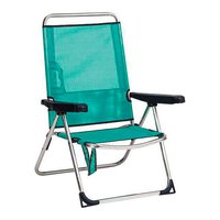 Alco Multiple Aluminum Beach Chair With Low Backup Handles