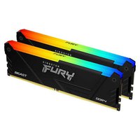 Kingston Ram Di Memoria Fury Beast RGB KF432C16BB2AK2/32 32GB 2x16GB DDR4 3200Mhz