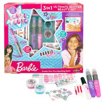 Cra-z-art Beauty Study 3 In 1 Glitter: Tattoos And Manicura Barbie Wicks