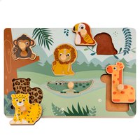 Woomax Zookabee Puzzle Animal Selva 30x22 cm