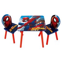 Marvel Jogo De Mesa E Conjunto De Cadeiras Set Spiderman