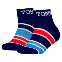 tommy-hilfiger-quarter-strumpor-sport-stripe-2-par
