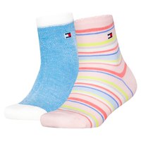 tommy-hilfiger-stripe-lurex-short-socks-2-pairs