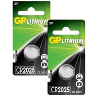 Gp batteries Lithium CR2025 Blisterverpakking 1