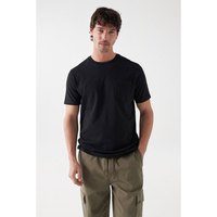 salsa-jeans-pocket-and-embroidery-slim-fit-kurzarmeliges-t-shirt