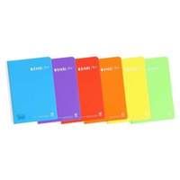 Enri Sheet 1 Line Spiral Notebook 5 Units