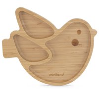 miniland-chick-wooden-plate-tableware