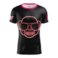 otso-emoji-monkey-neon-kurzarm-t-shirt