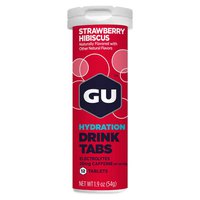 GU Comprimidos Hidratación Fresa Hibiscus