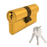 ifam-88768-30x30-mm-long-cam-brass-cylinder-with-5-security-keys