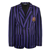 Cinereplicas Onsdag Jacka Kostym Nevermore Academy Black Striped Blazer