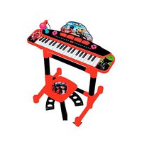 Reig musicales Organ With Microphone And Bench Lady Bug