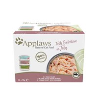 Applaws Fish Gel 70g Cat Snack 12 Units