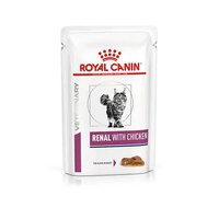 Royal Snack Para Gato Vet Renal Pollo Pouch Caja 85g 12 Unidades