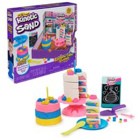Spin master Areia Cinética Rainbow Cake Playset