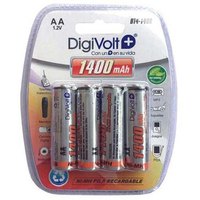 Digivolt Laddningsbart Batteri AA/R6 1400mAh BT4-1400 4 Enheter