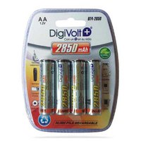 Digivolt Laddningsbart Batteri AA/R6 2850mAh BT4-2850 4 Enheter