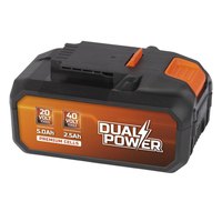 powerplus-bateria-2x20v-5.0-2.5ah