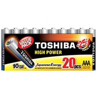 Toshiba LR03 Alkaline Battery 20 Units