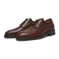 Selected Zapatos Blake Leather Derby