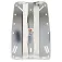 Dive rite Placa trasera Stainless Steel