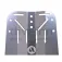 Apeks Back Aluminium Bagplade
