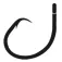Asari Tuna Circle barbed spaded hook