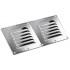 Nuova rade Vent Shaft Grilles Cover Double