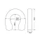 Lalizas Horseshoe Basic I 救生衣