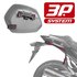 Shad 3P Honda CB650F/CBR650F Lado Estojos Apropriado Honda CB650F/CBR650F
