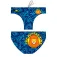 Turbo Jungle King Waterpolo Royal swimming brief