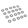 Sigalsub Joint torique O Ring for Double Barb