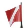 Beuchat PVC Round Pvc with Flag Signaalboei
