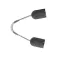 Salvimar Big with Nylon Earring ønskeben
