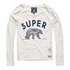 Superdry Sparkle Bear Top T-Shirt Manche Longue