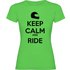 Kruskis Camiseta de manga curta Keep Calm And Ride