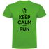 Kruskis Camiseta de manga corta Keep Calm And Run