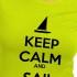 Kruskis Samarreta de màniga curta Keep Calm And Sail
