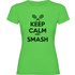 Kruskis Camiseta de manga curta Keep Calm And Smash