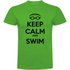 Kruskis Camiseta de manga corta Keep Calm and Swim
