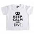 Kruskis Camiseta Manga Corta Keep Calm and Dive