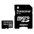 KSIX Memory Card Trascendend Micro Sdhc 8 Gb Class 10 Adapter