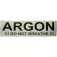 De profundis Pegatina Argon