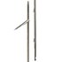 Picasso Platinum Stainless Steel Pins 6.5 mm Pole