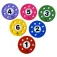Leisis Numbered Diving Discs 6 units
